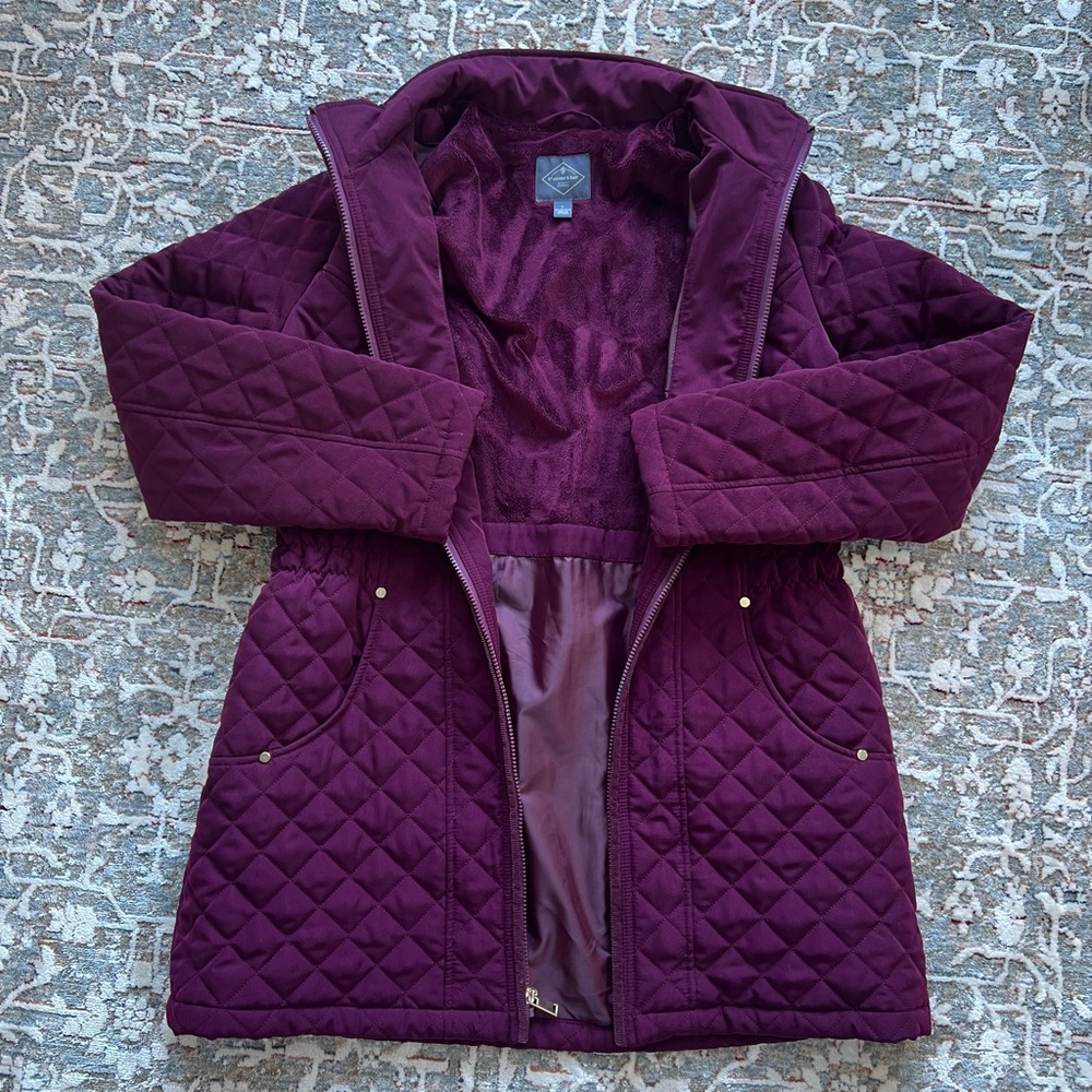 St. John's Bay Burgundy/Purple Jacket